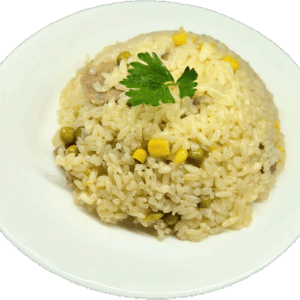 Кубинский плов со свининой