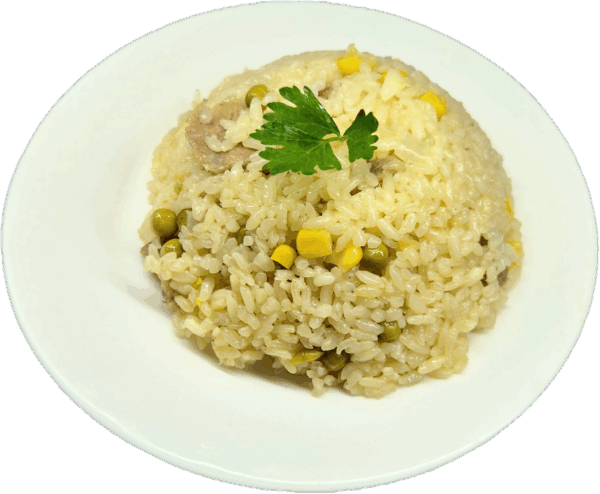 Кубинский плов со свининой